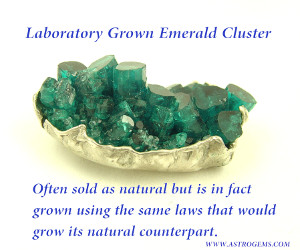 Astrological Emerald Laboratory Grown