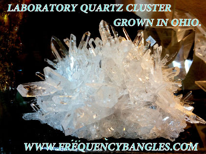 laboratory grown quartz crystals created in Ohio